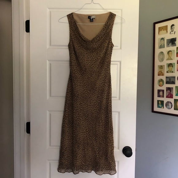 Ann Taylor Cheetah Dress - Picture 1 of 3